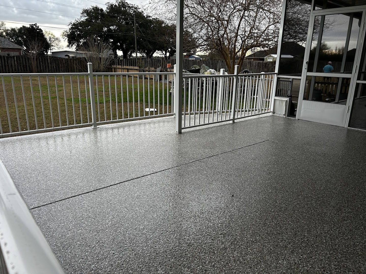 Ninja Concrete Coatings installation photo