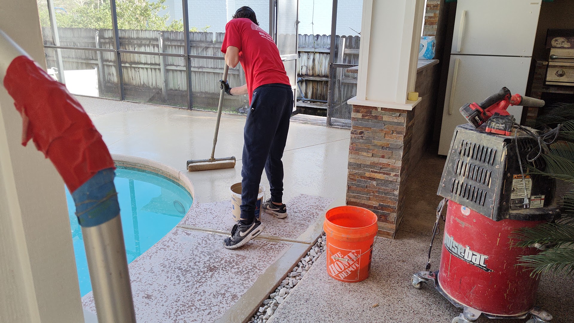 Ninja Coatings installation photo