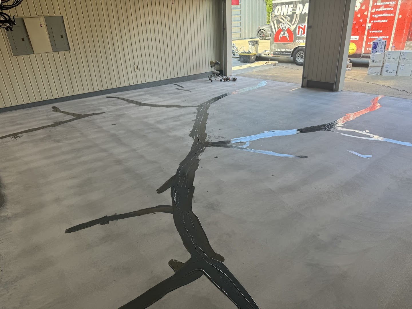 Ninja Coatings installation photo