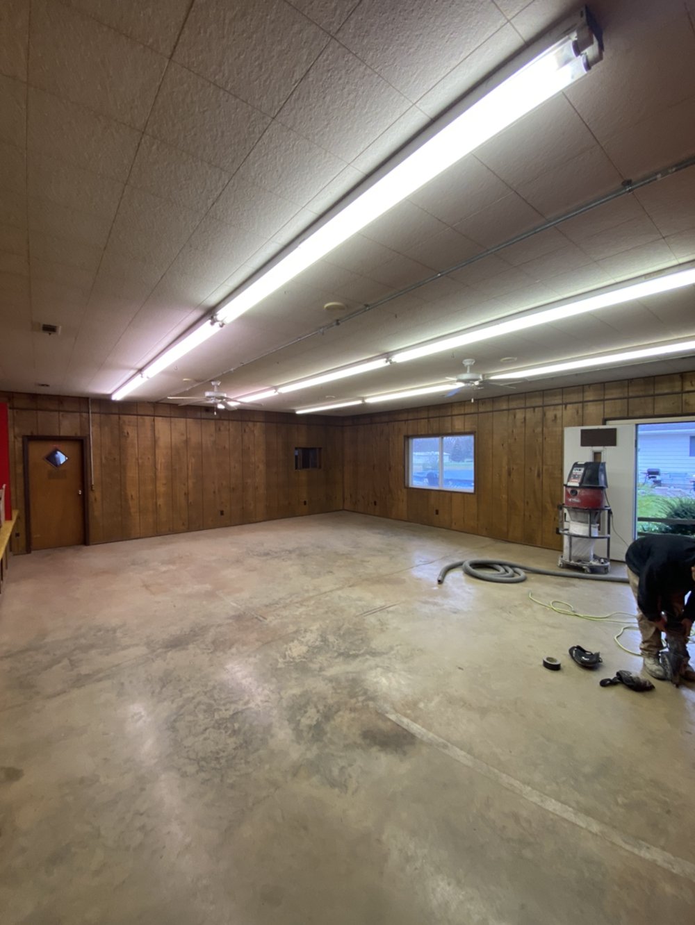 Basement Floor Coatings installation by Ninja Concrete Coatings
