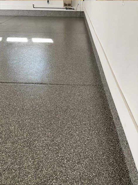 Basement Floor Coatings installation by Ninja Concrete Coatings