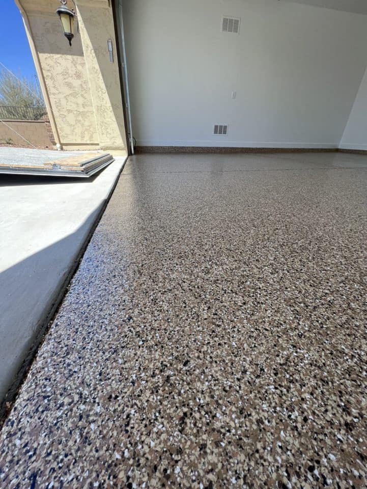 Garage Floor Coatings installation by Ninja Concrete Coatings