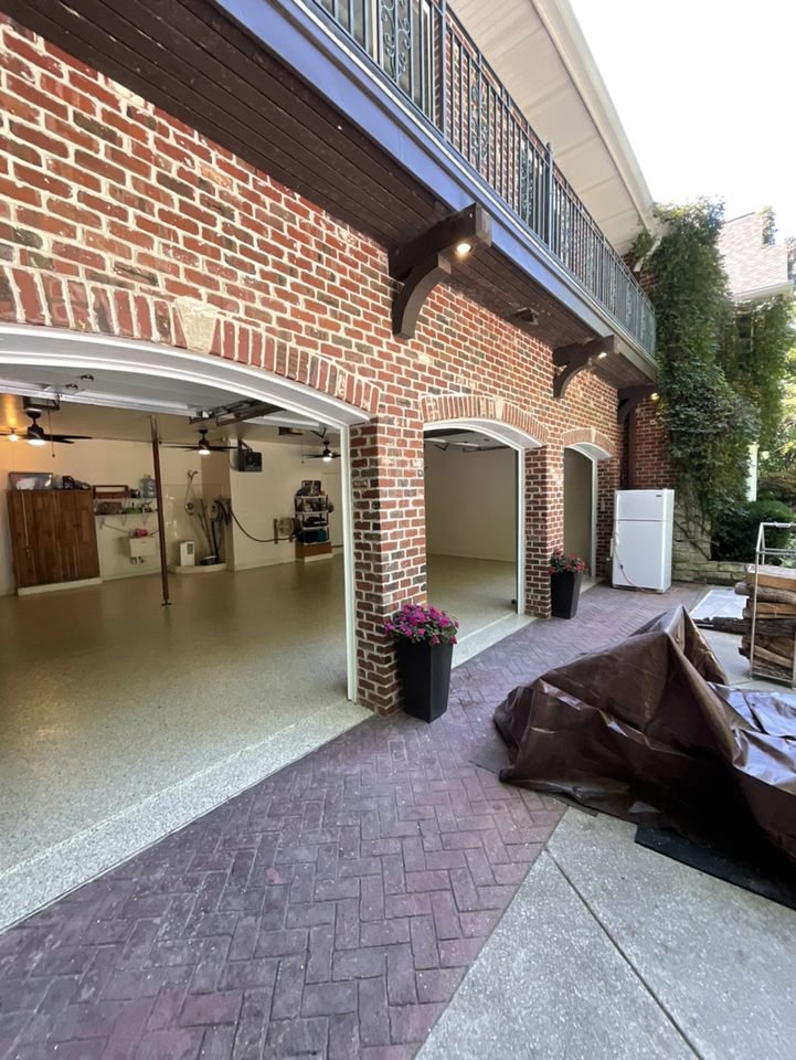Garage Floor Coatings installation by Ninja Concrete Coatings