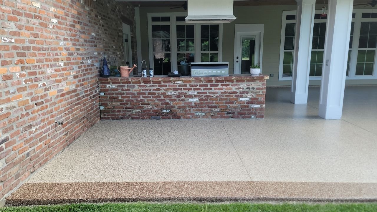 Patio Coatings install — Ninja Coatings