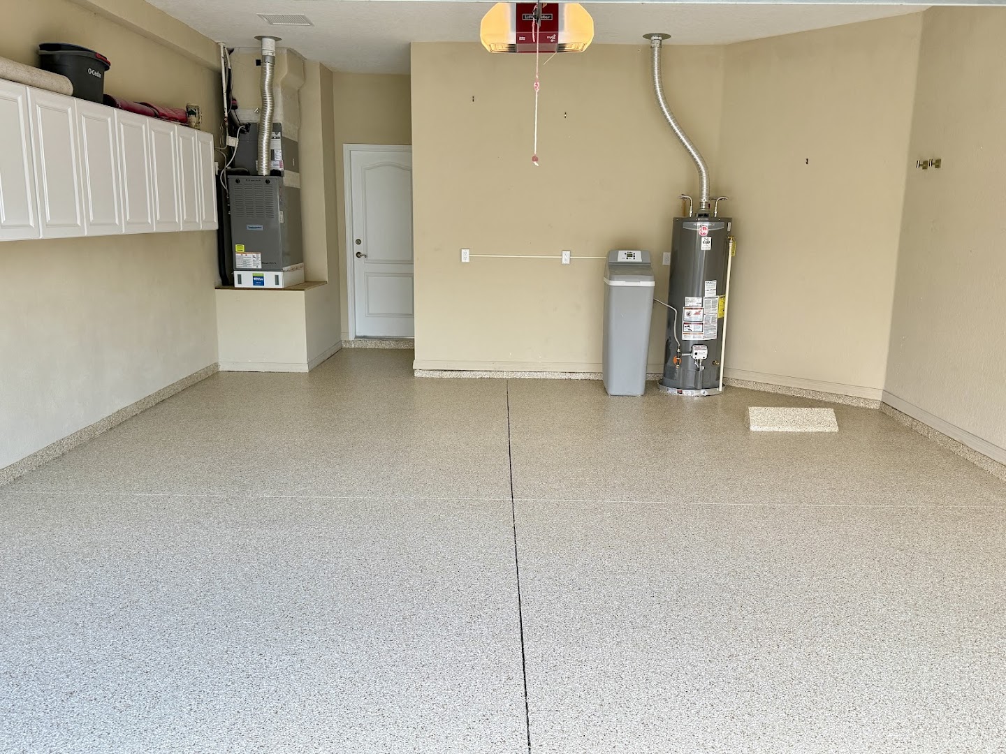 Floor coating installation by Trademark Garage Floors in New Port Richey, FL