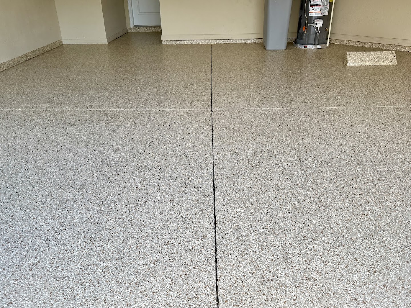 Floor coating installation by Trademark Garage Floors in New Port Richey, FL