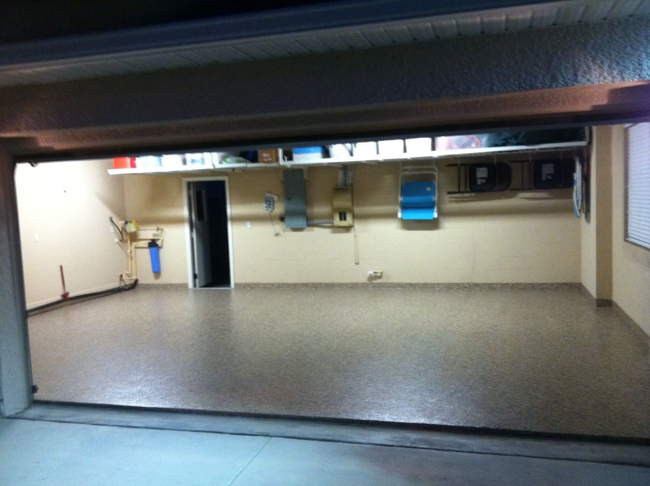 Floor coating installation by Trademark Garage Floors in New Port Richey, FL
