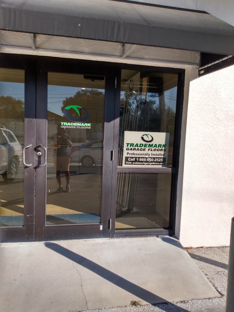 Floor coating installation by Trademark Garage Floors in New Port Richey, FL