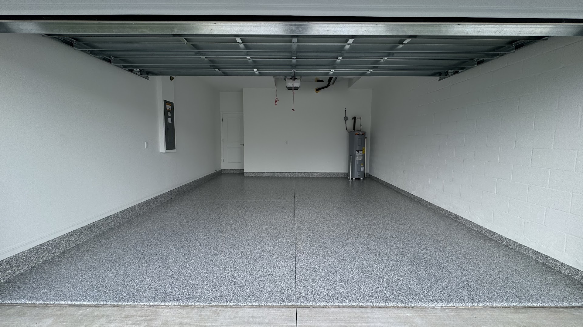Floor coating installation by Trademark Garage Floors in New Port Richey, FL