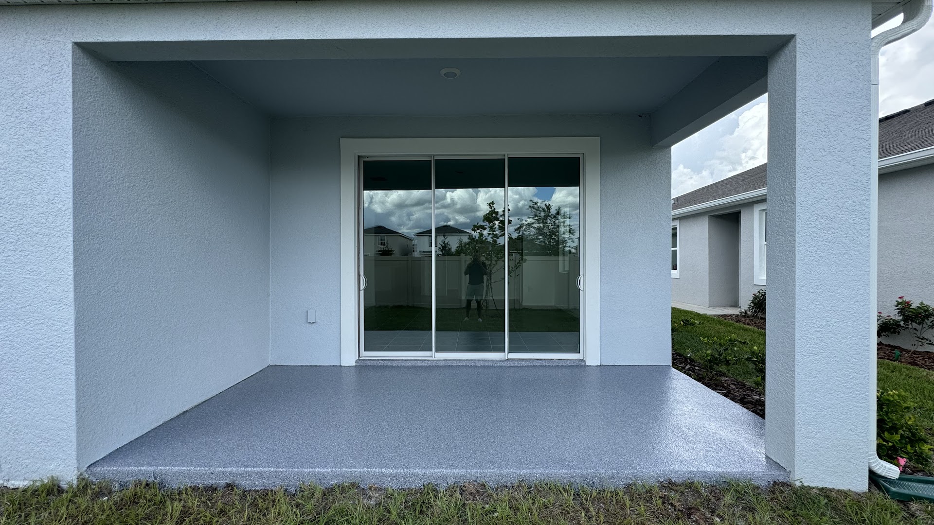 Floor coating installation by Trademark Garage Floors in New Port Richey, FL