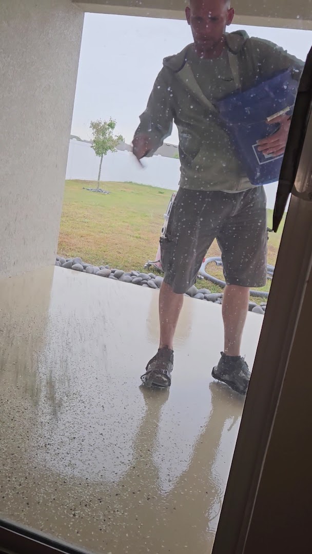 Floor coating installation by Trademark Garage Floors in New Port Richey, FL