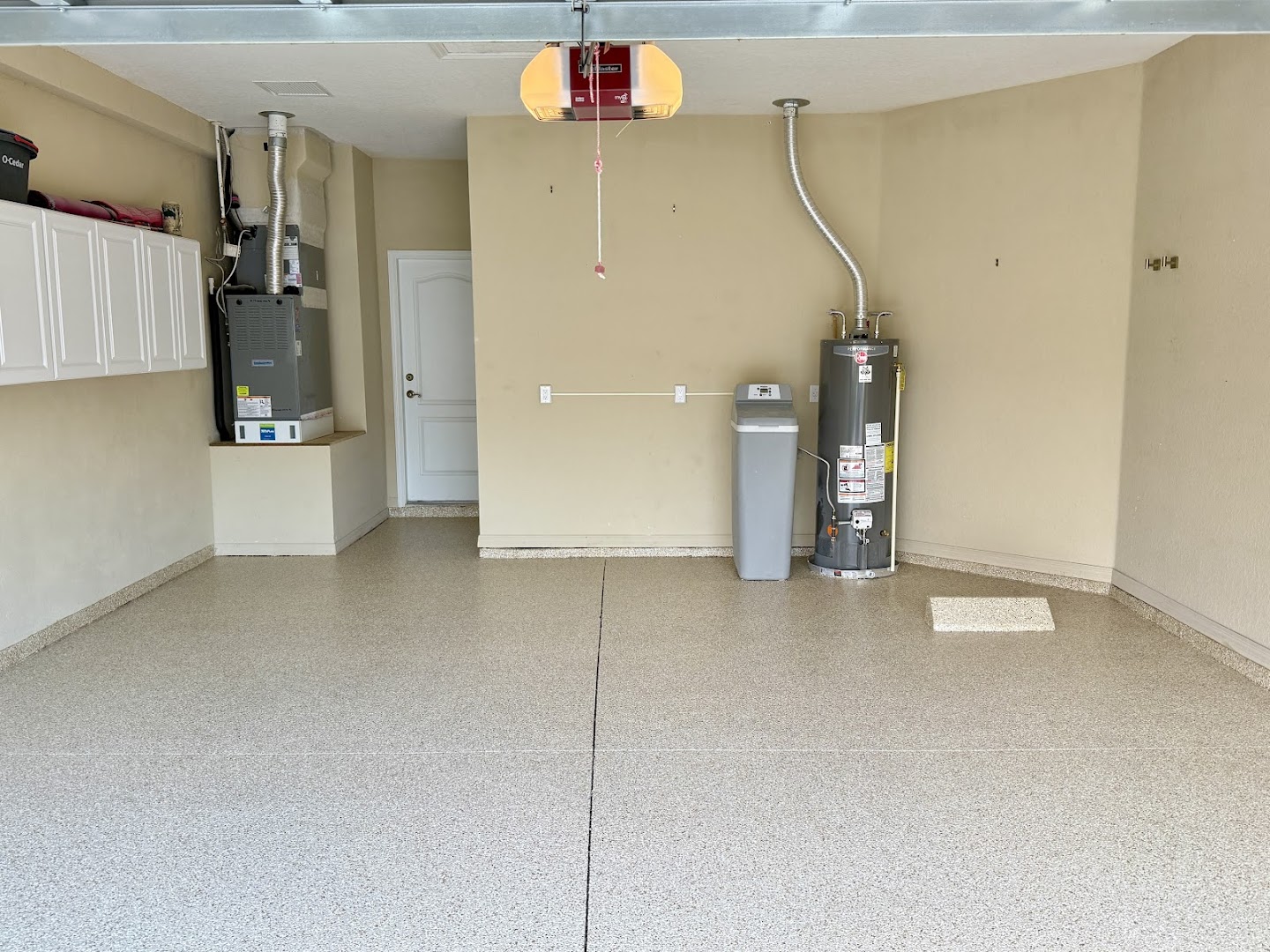 Floor coating installation by Trademark Garage Floors in New Port Richey, FL