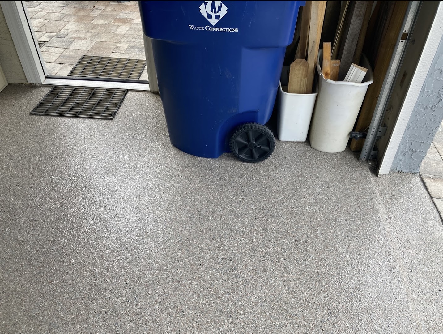 Floor coating installation by Trademark Garage Floors in New Port Richey, FL
