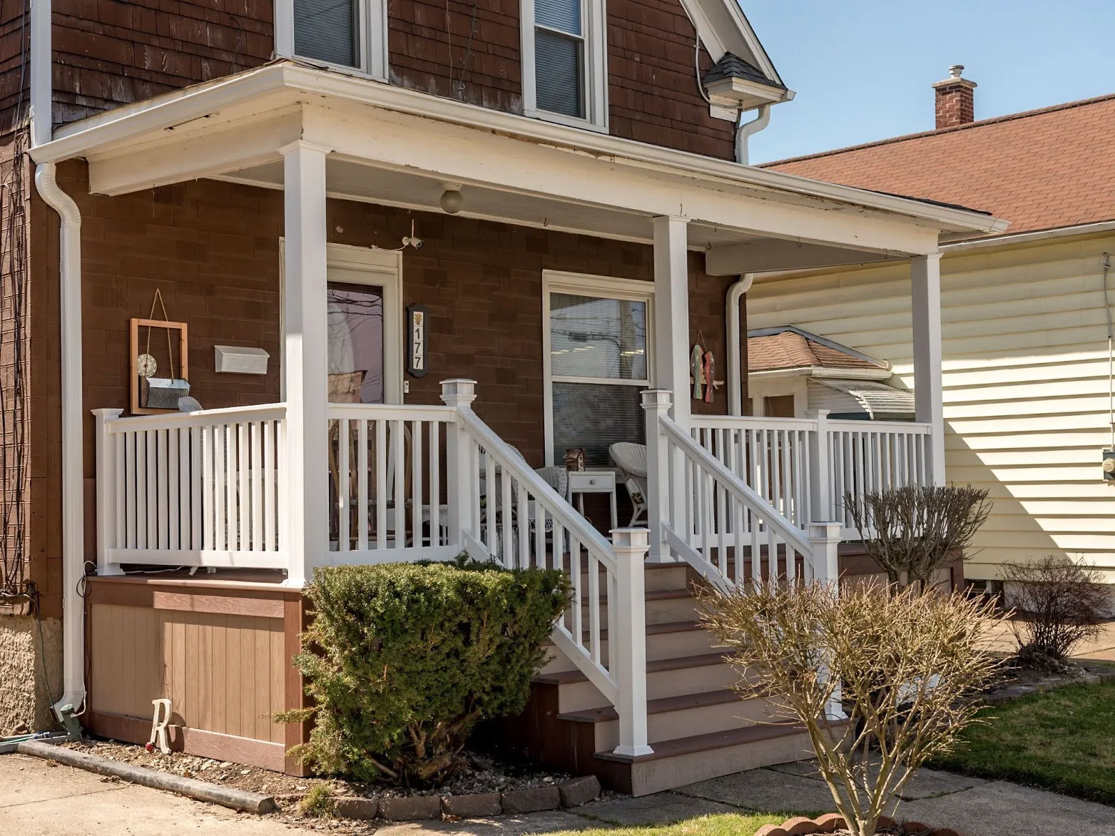 Front Porch Railings photo 4 — The Vinyl Outlet