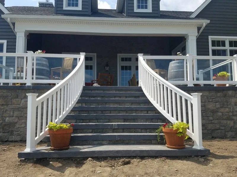 Stair Railings photo 9 — The Vinyl Outlet