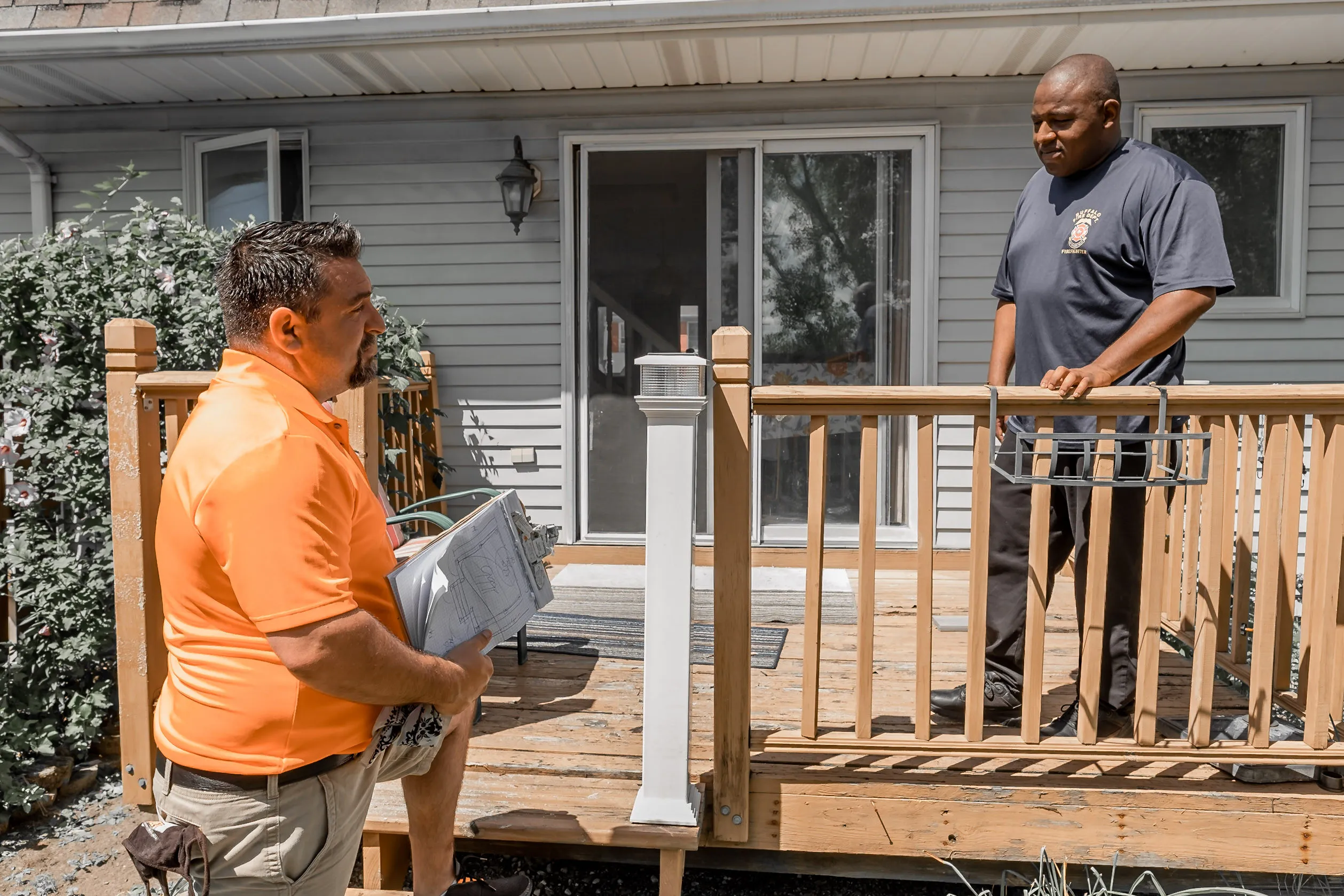 Stair Railings photo 2 — The Vinyl Outlet