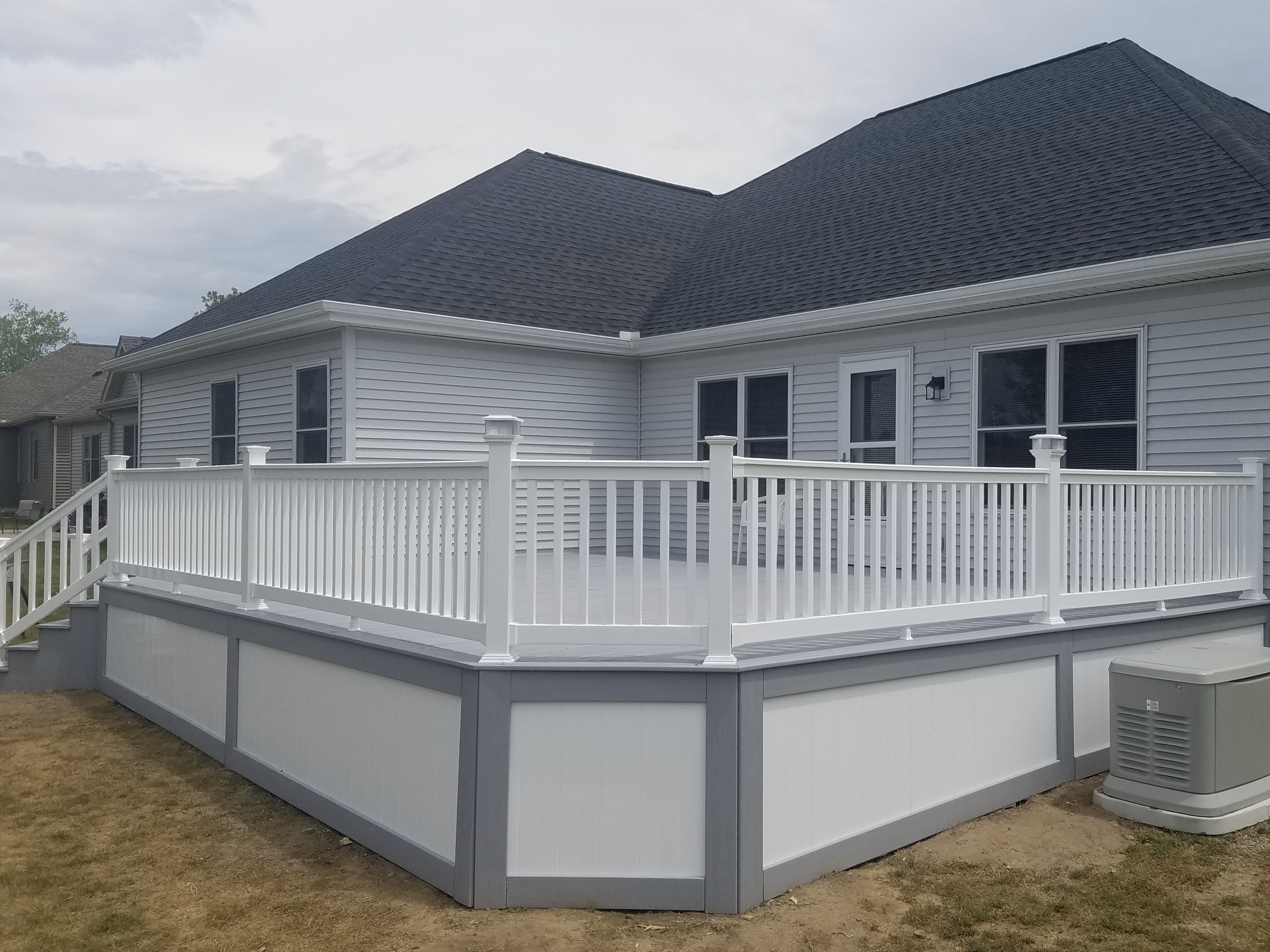 East Aurora Deck Installation