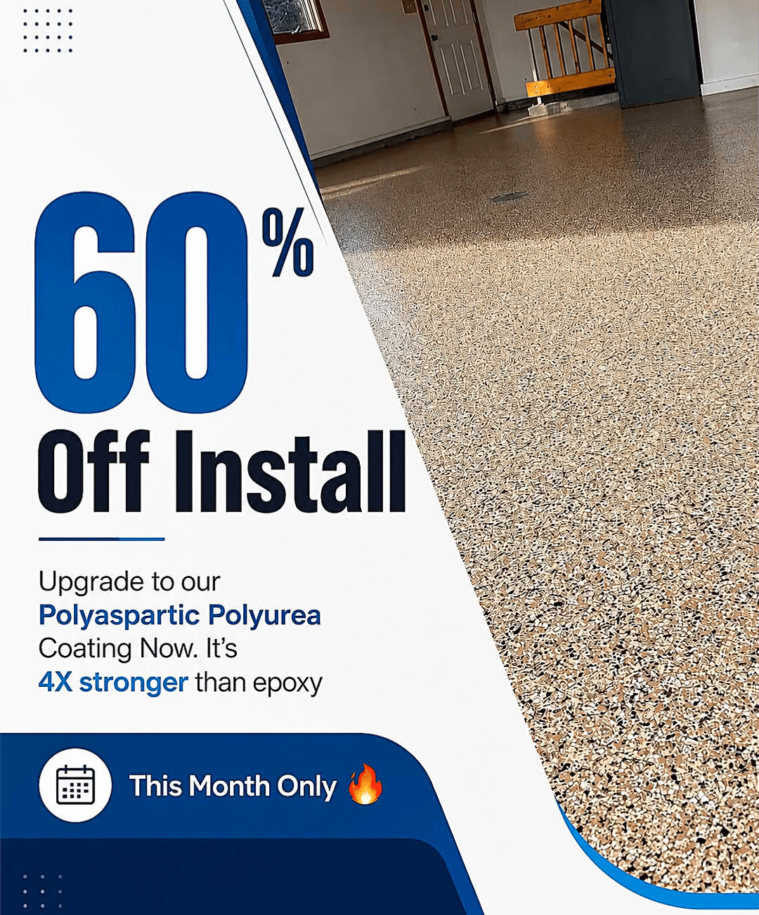 60% Off Installation OR 60 Months 0% Financing