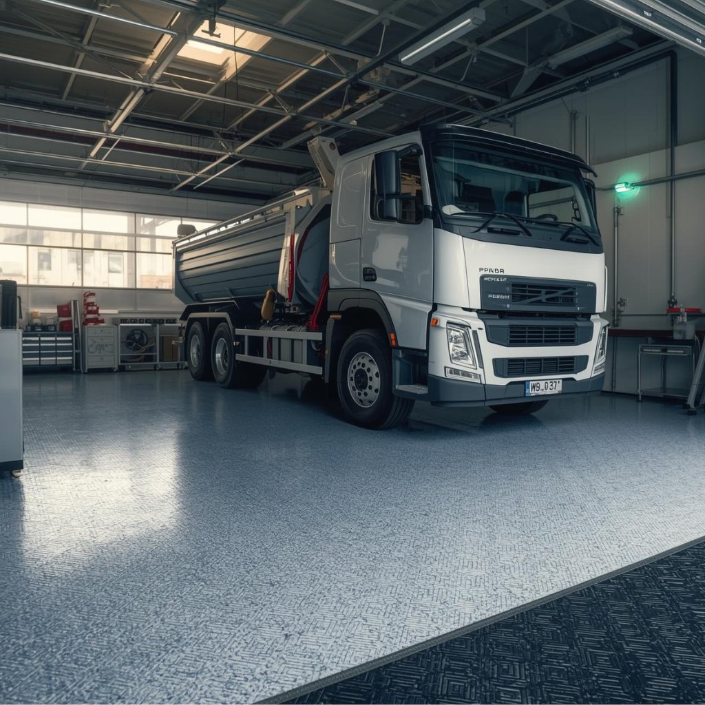 Garage Floor Coatings for Heavy Vehicles & Workshops