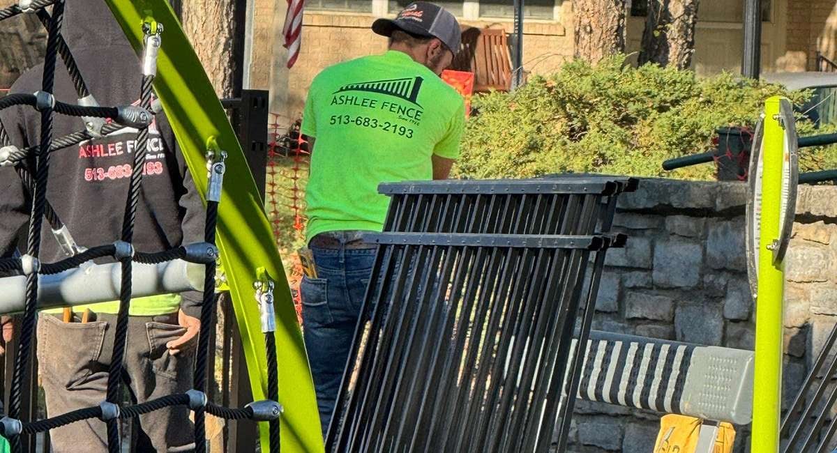 Fence Installation example 1