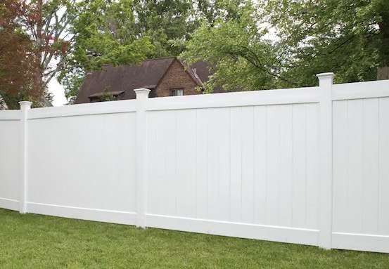 Privacy Vinyl Fencing example 1