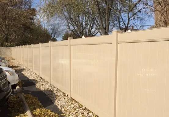 Privacy Vinyl Fencing example 2