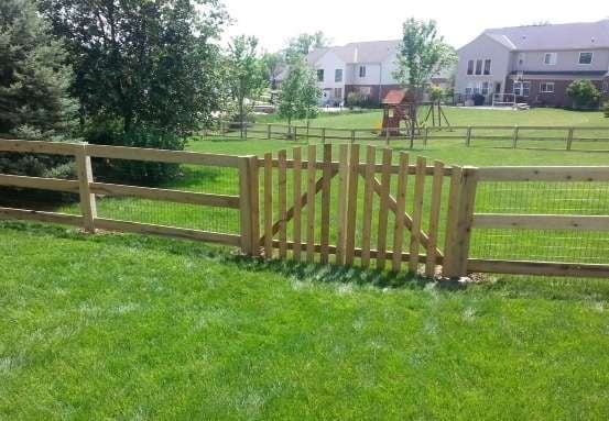 KY Board Wood Fencing example 1