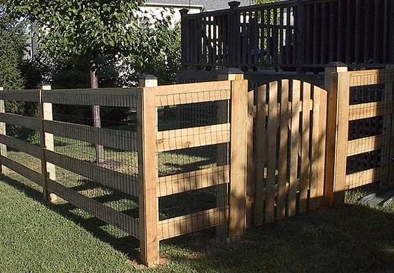 KY Board Wood Fencing example 2