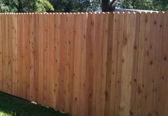 Privacy Wood Fencing example 1