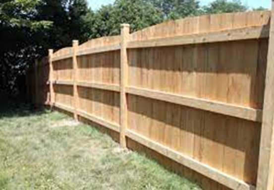 Privacy Wood Fencing example 2