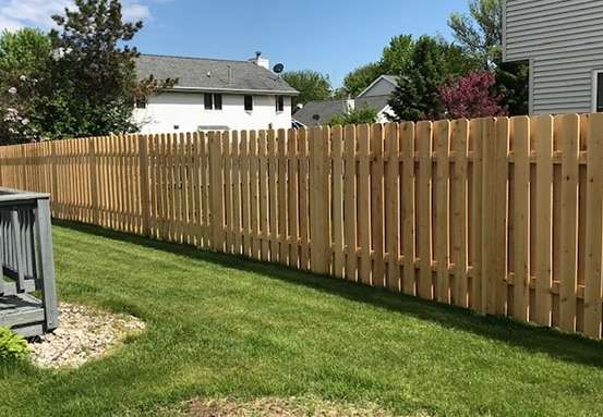 Privacy Wood Fencing example 3