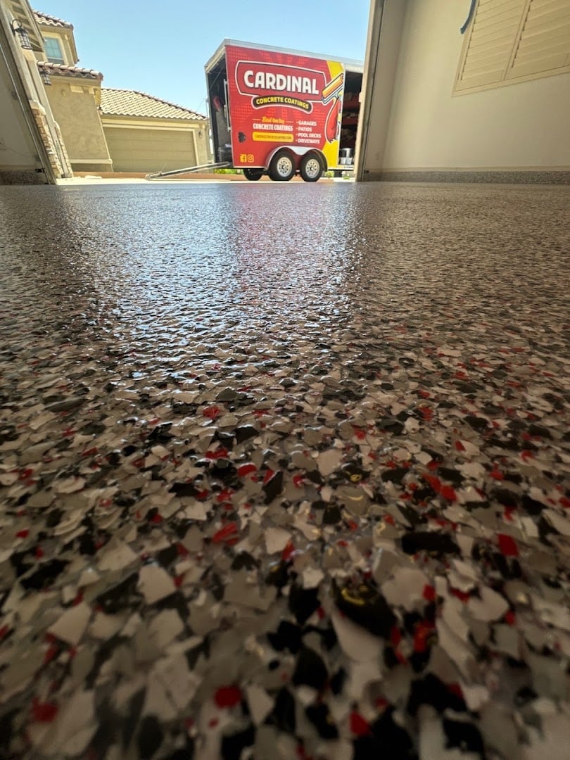 Cardinal Concrete Coatings installation photo