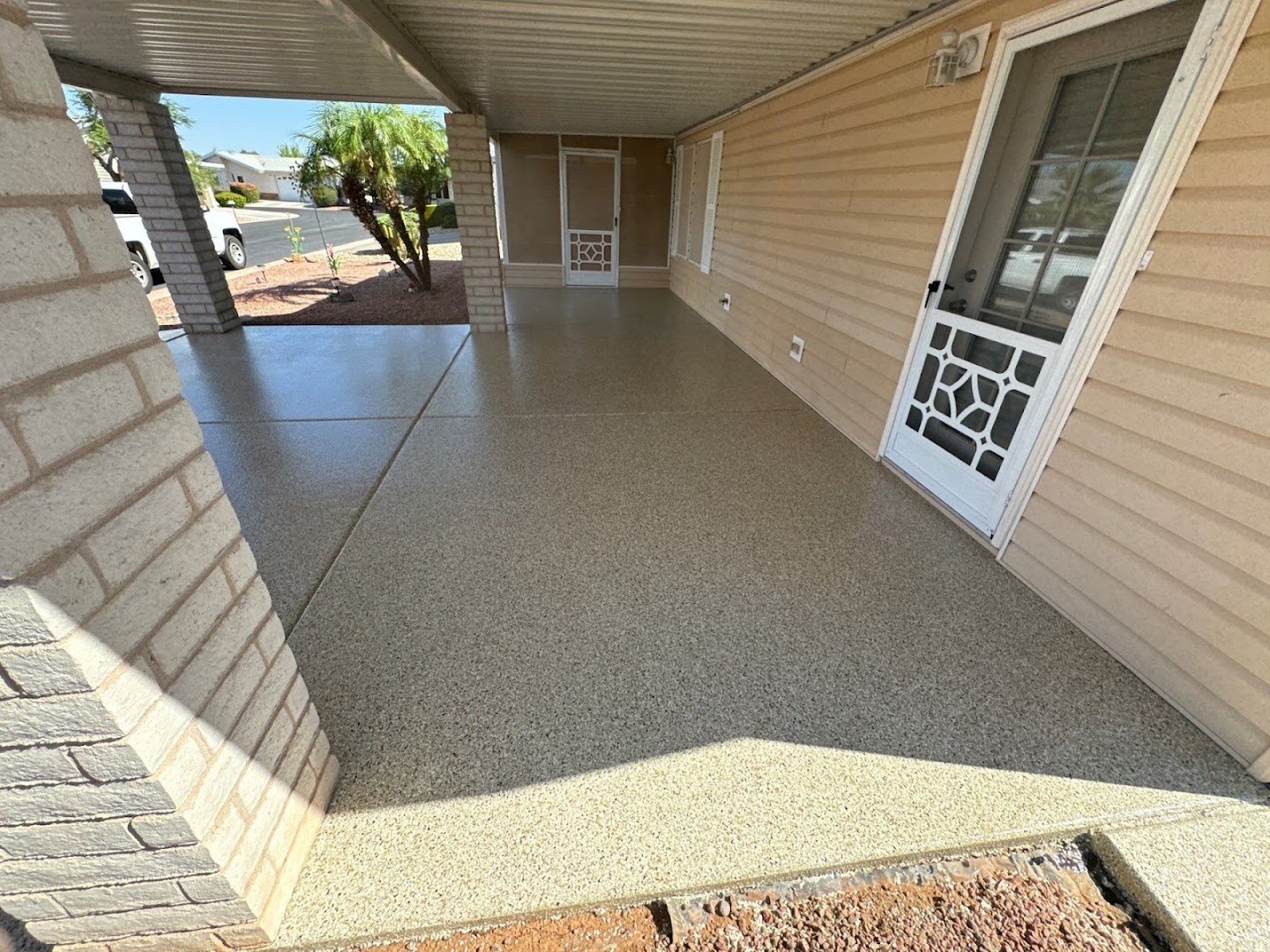 Cardinal Concrete Coatings installation photo