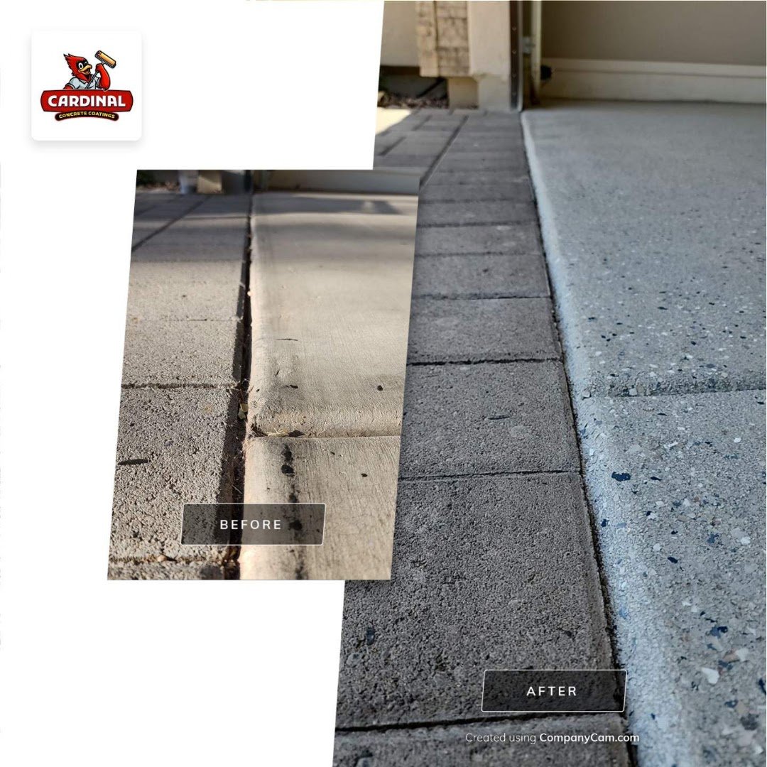 Cardinal Concrete Coatings installation photo
