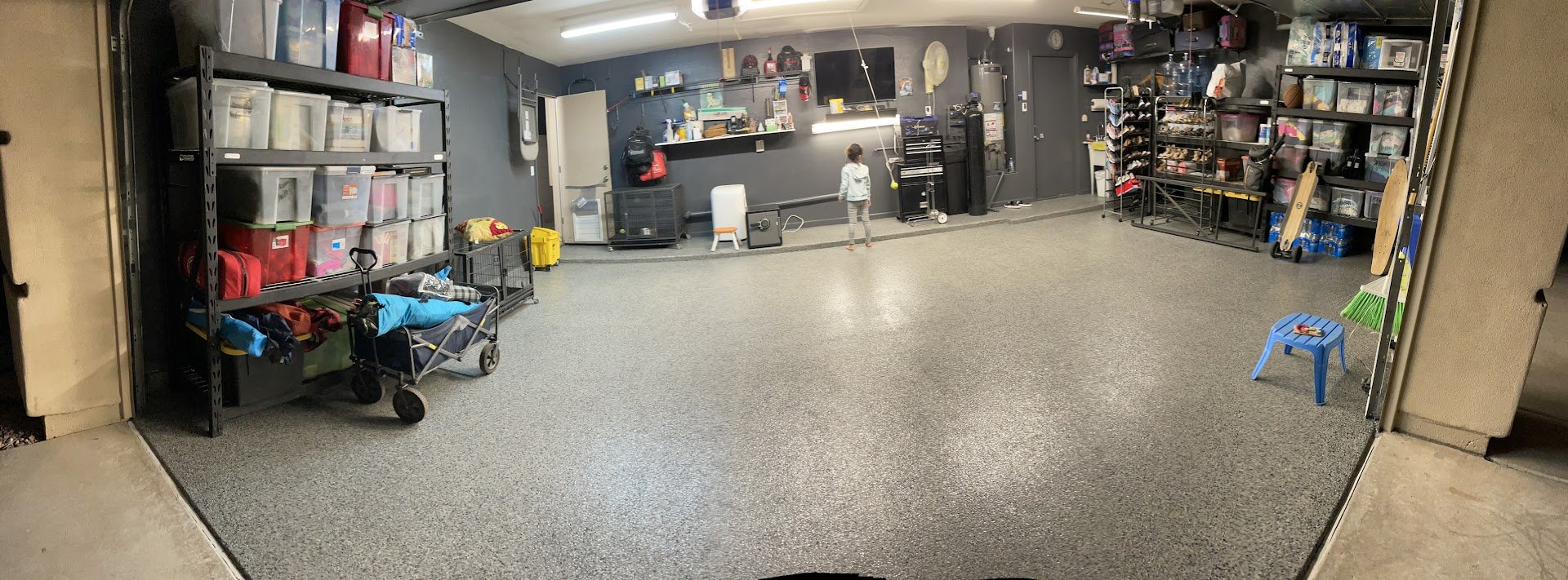 Commercial install — Cardinal Concrete Coatings