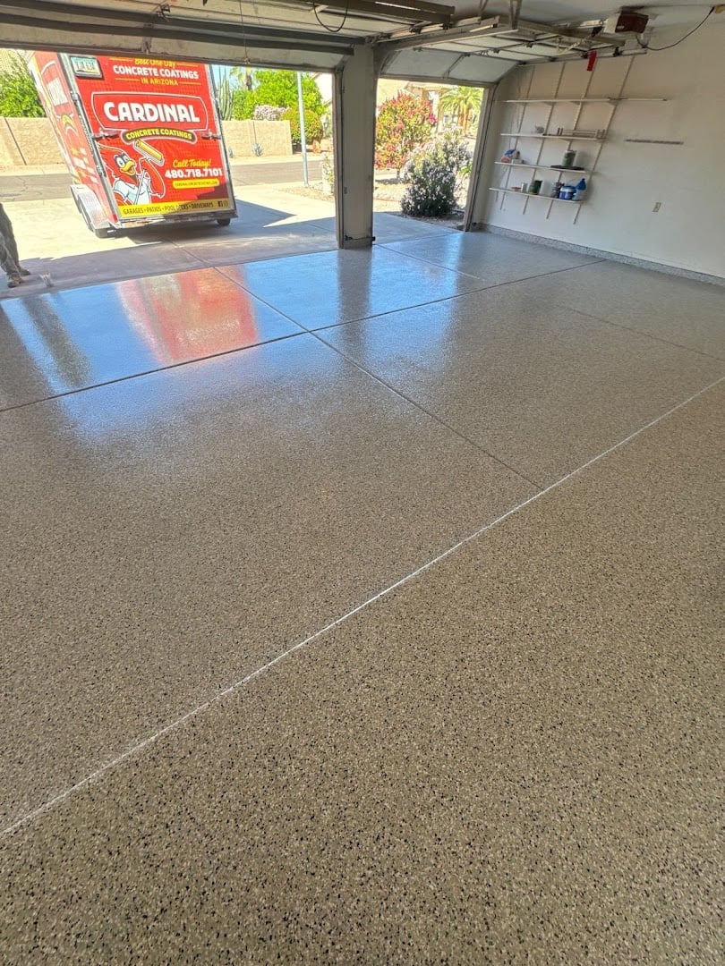 Cardinal Concrete Coatings installation photo