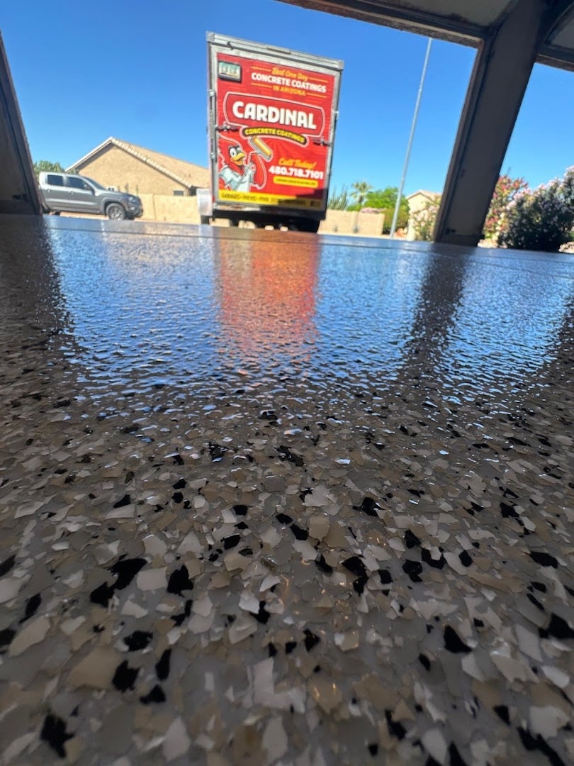 Cardinal Concrete Coatings installation photo