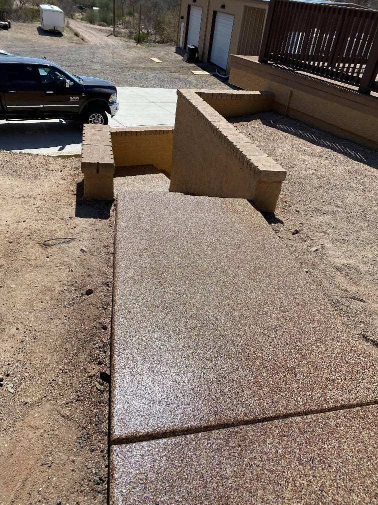 Cardinal Concrete Coatings installation photo