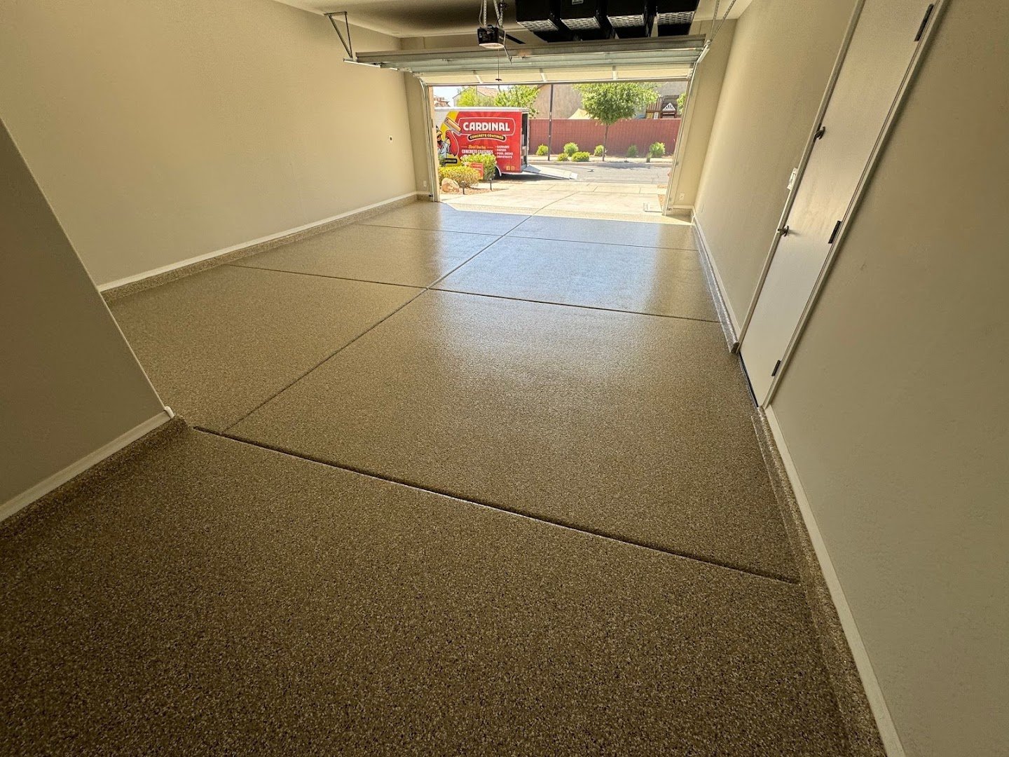 Cardinal Concrete Coatings installation photo
