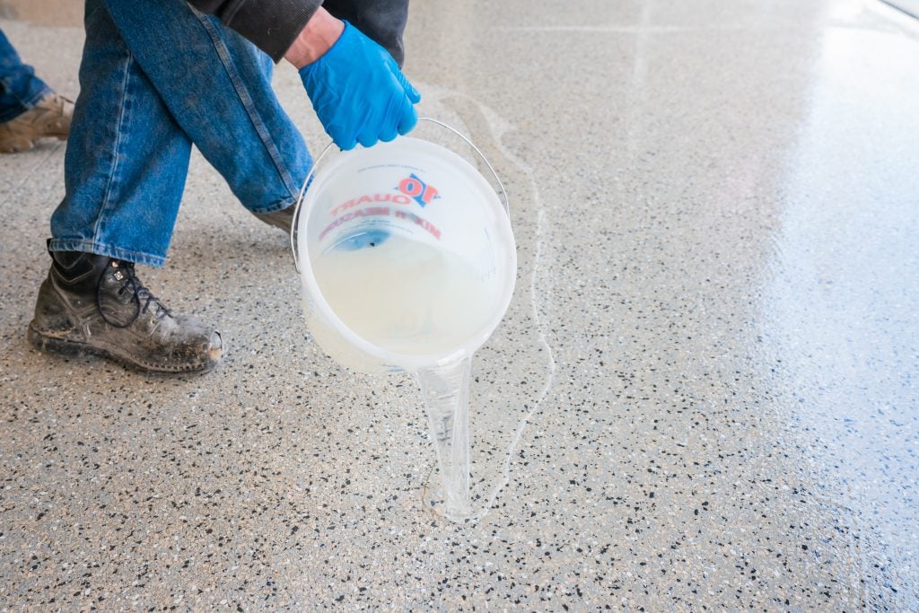Concrete Coatings install — Cardinal Concrete Coatings