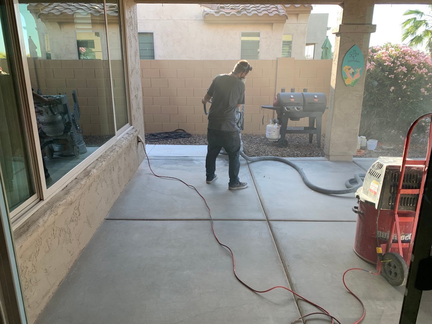 Cardinal Concrete Coatings installation photo