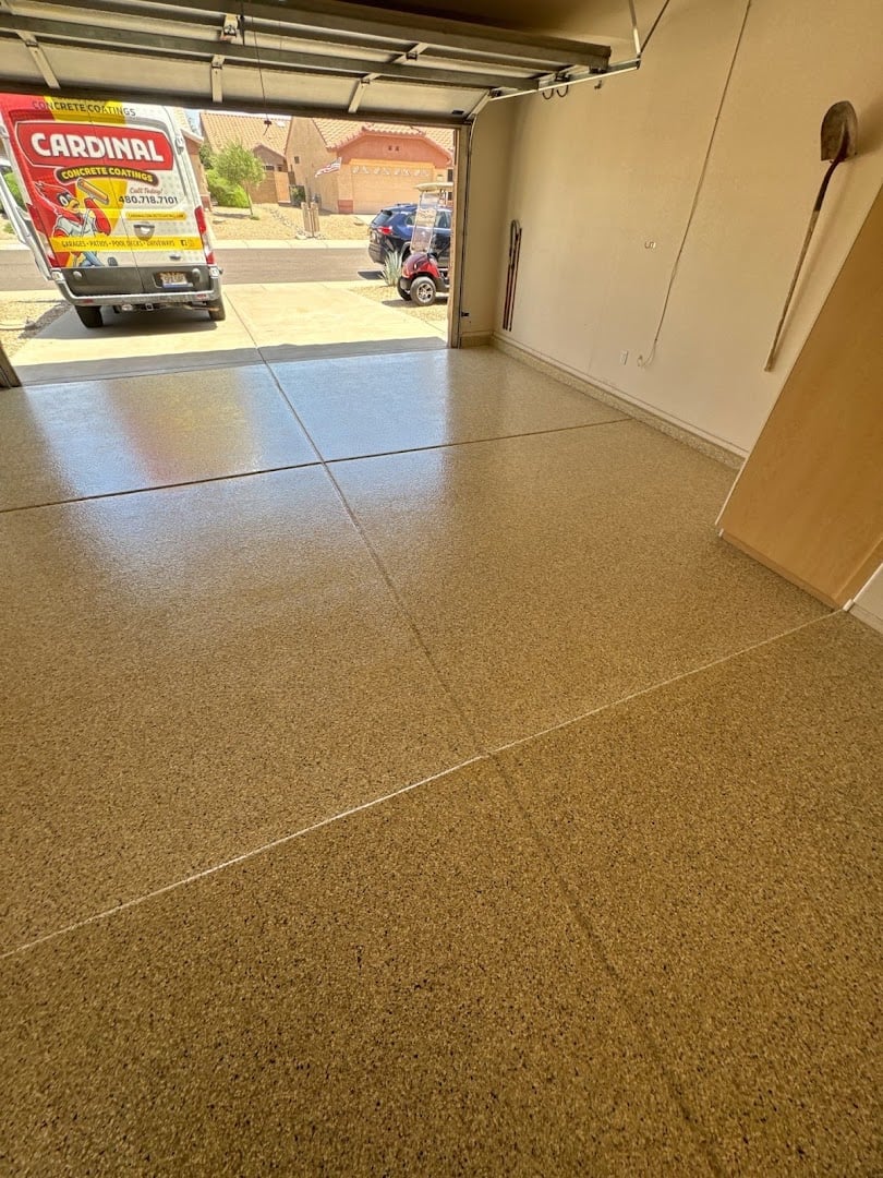 Cardinal Concrete Coatings installation photo