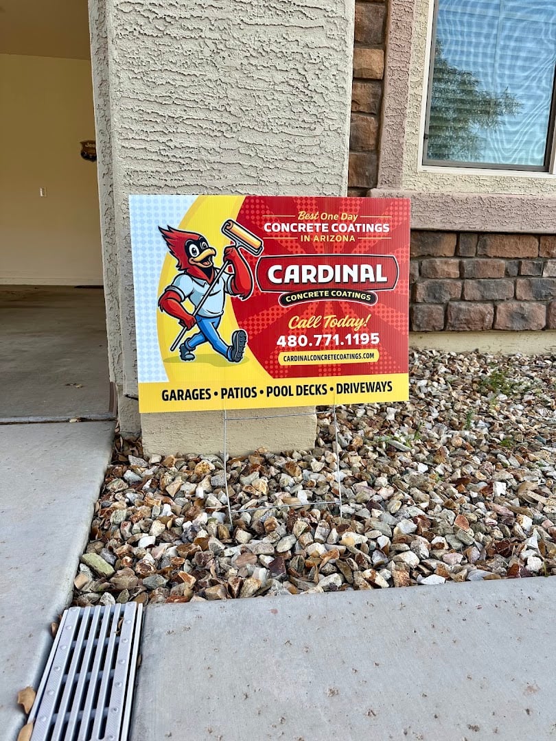 Cardinal Concrete Coatings installation photo