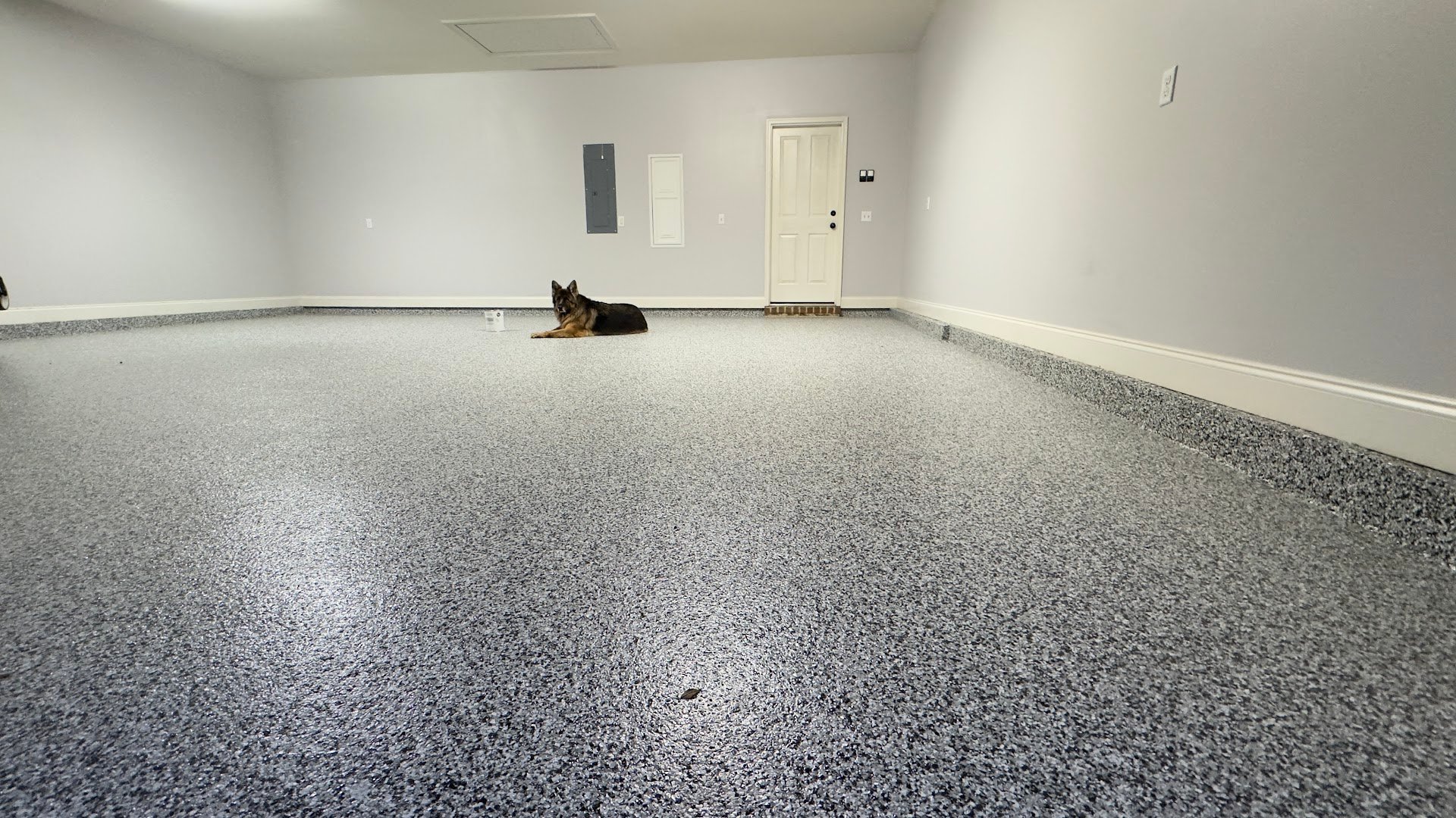 Deese Elite Concrete Coatings installation photo