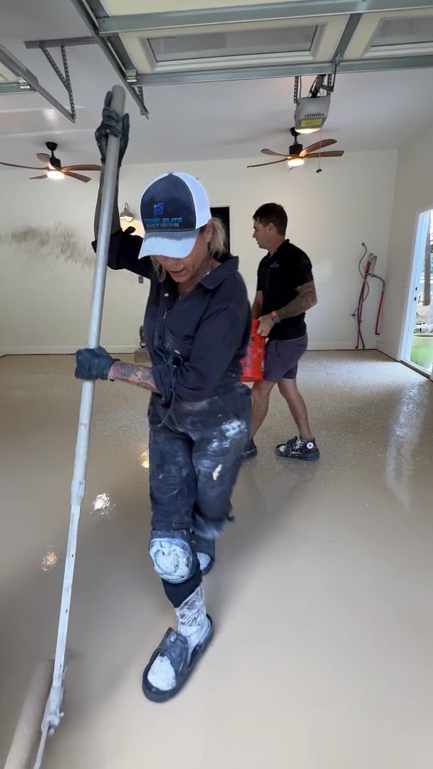 Deese Elite Concrete Coatings installation photo