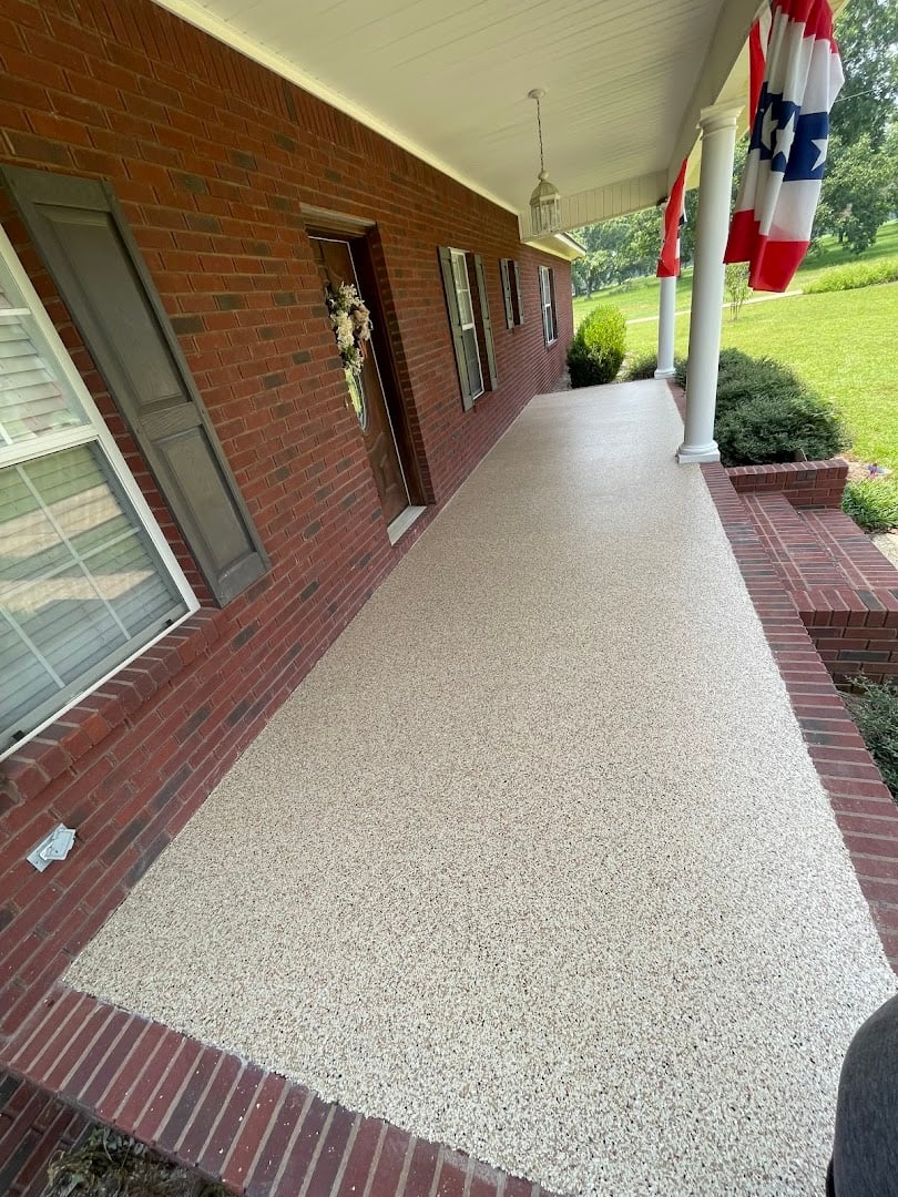 Deese Elite Concrete Coatings installation photo