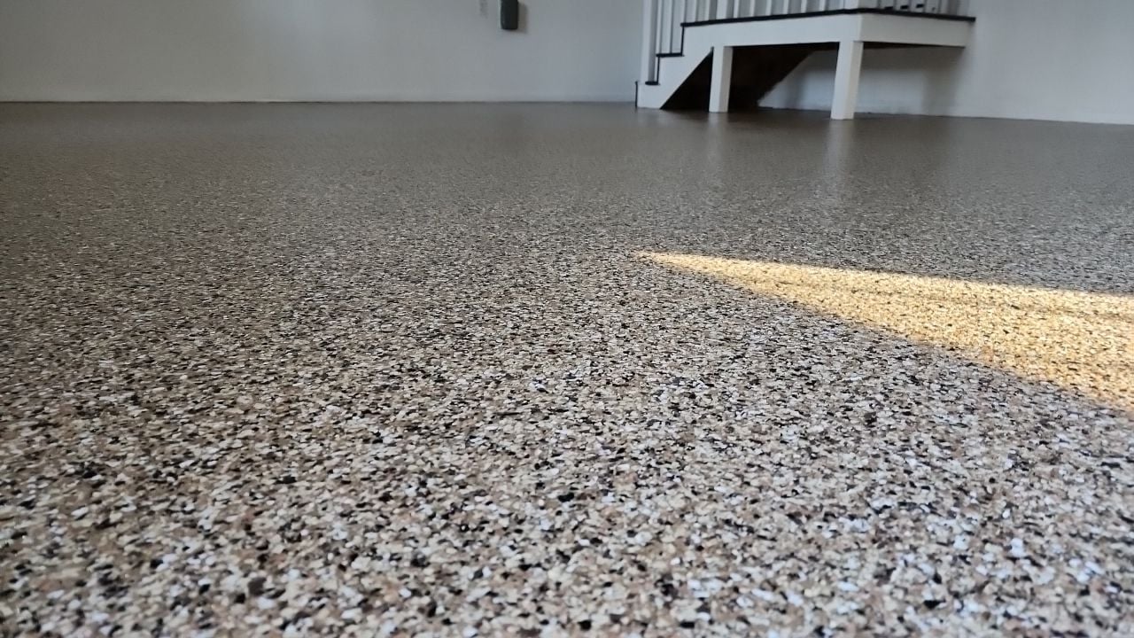Deese Elite Concrete Coatings installation photo