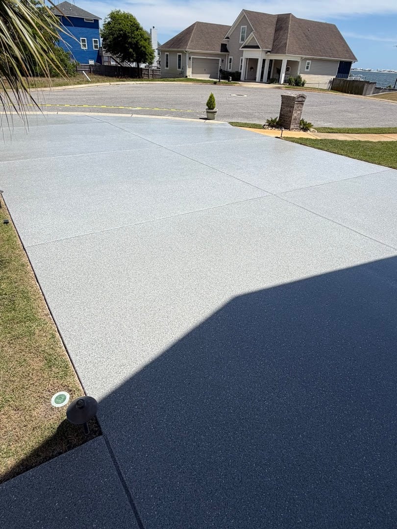 Deese Elite Concrete Coatings installation photo