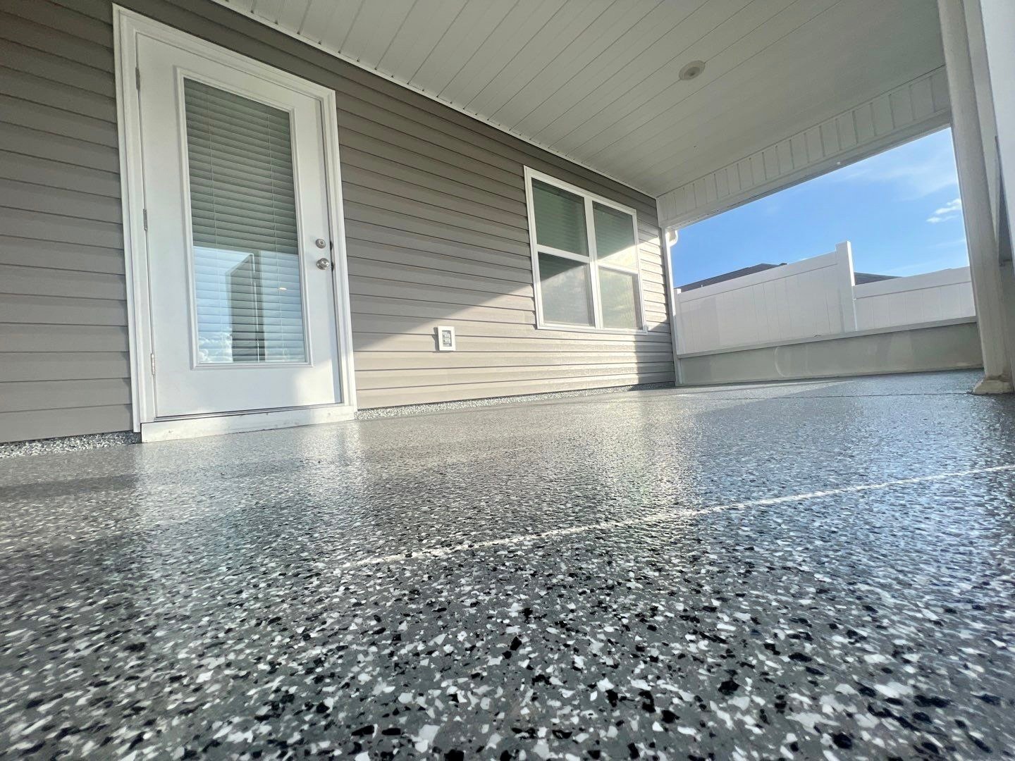 Deese Elite Concrete Coatings installation photo