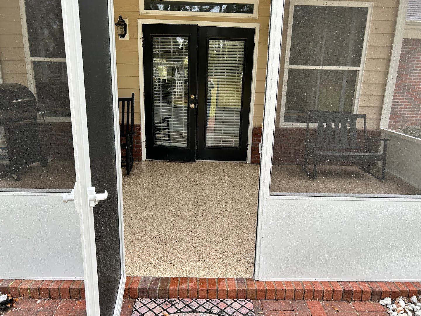Deese Elite Concrete Coatings installation photo